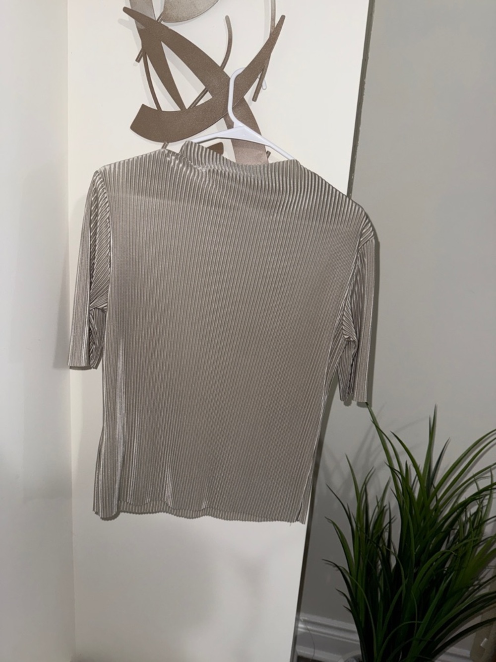 Shiny blouse - Picture 3 of 4